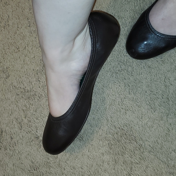 Ramirez Brown Italian Leather Ballet Flats size 38 1/2 - Picture 10 of 12